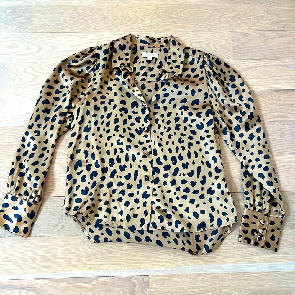 DL1961 animal print blouse